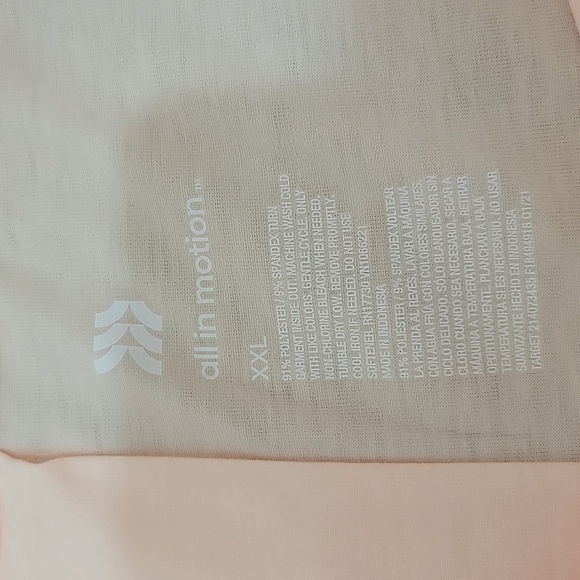 Peach All In Motion Workout Tank XXL - Picture 4 of 4